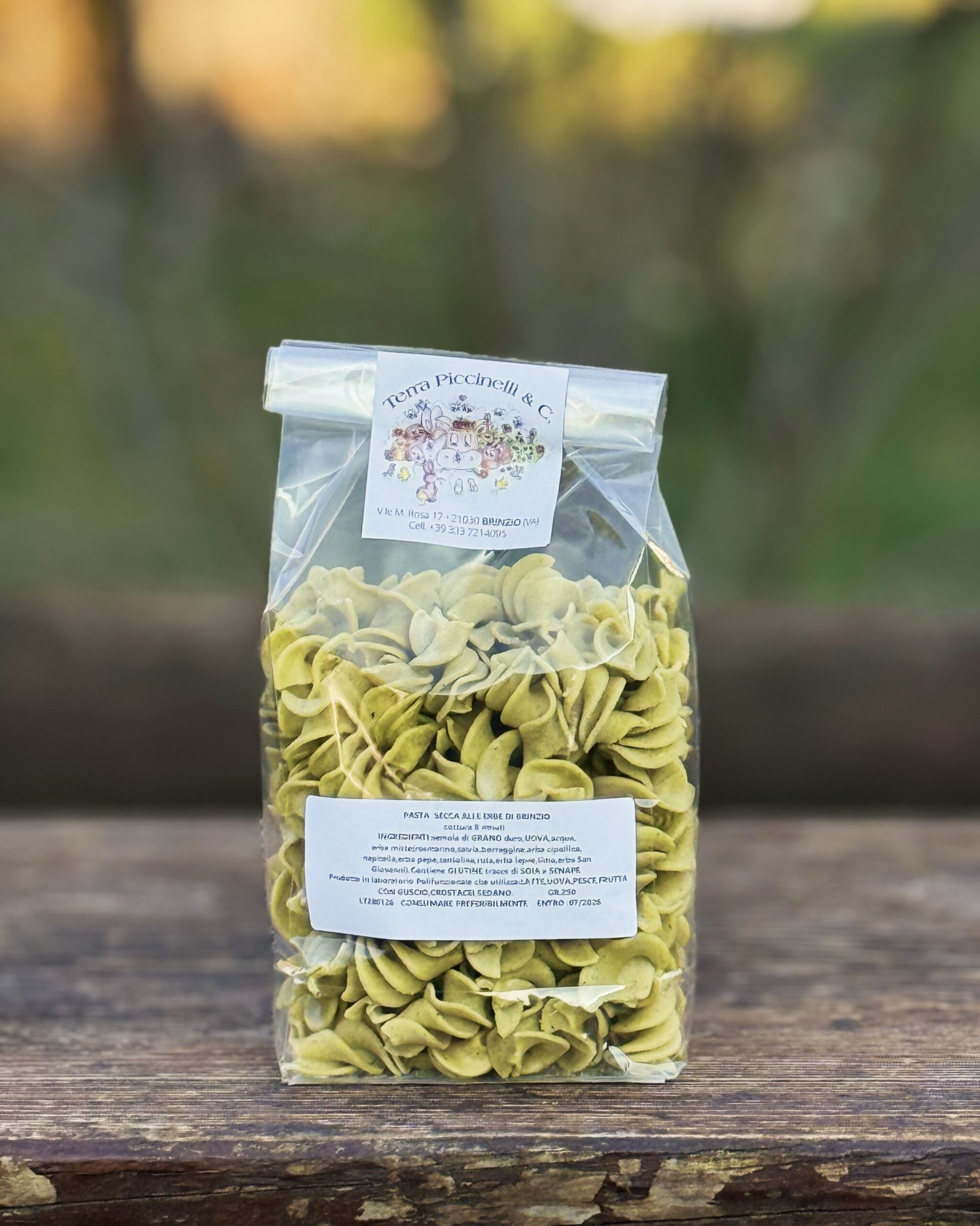PASTA SECCA ALLE ERBE DI BRINZIO